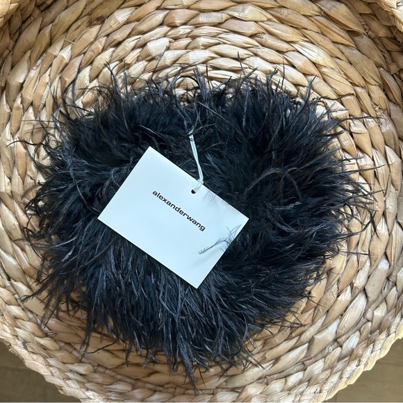 NIB Alexander Wang Black Heart Pillow Clutch - Picture 1 of 10